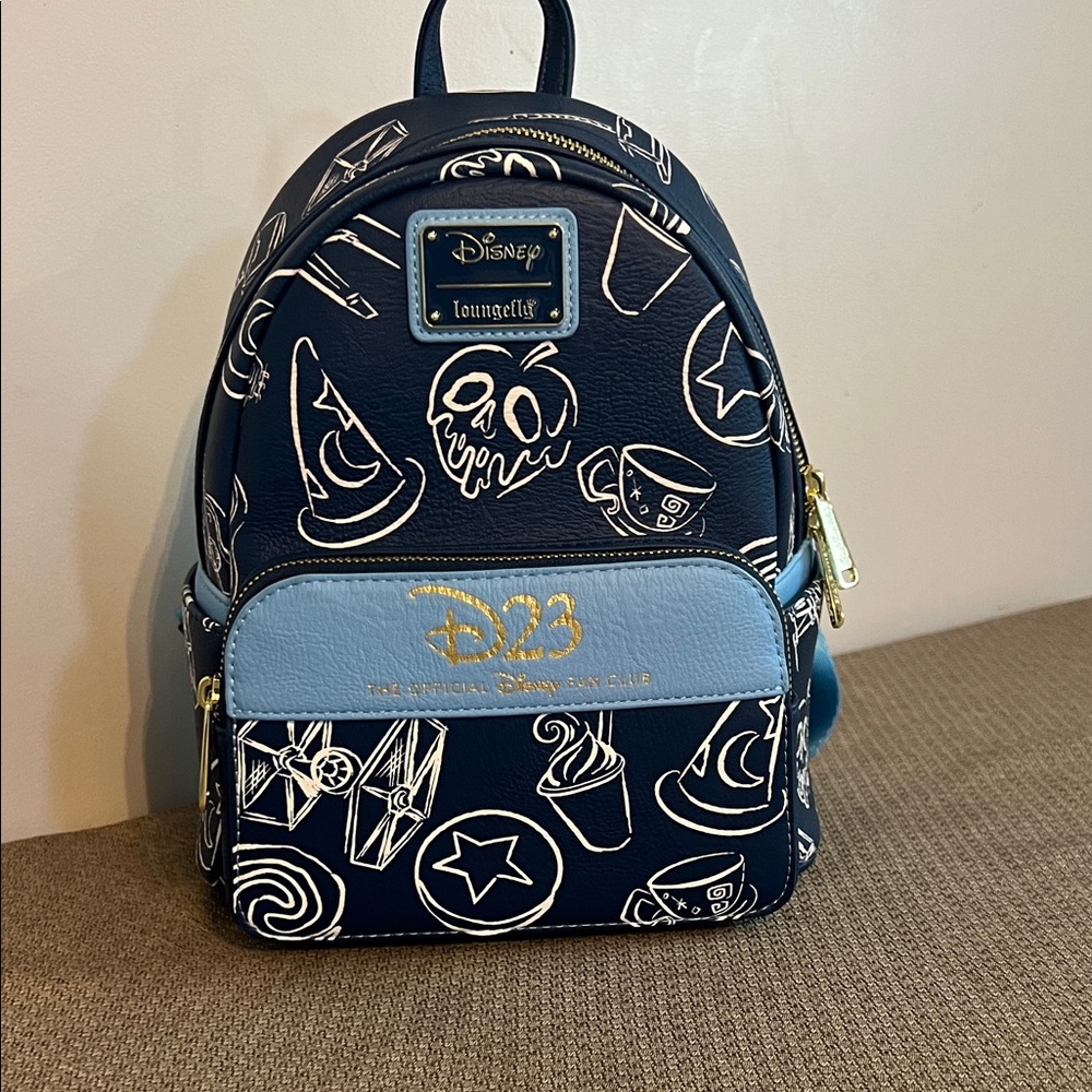 Disney Loungelfy D23 Official Fan Club Backpack.